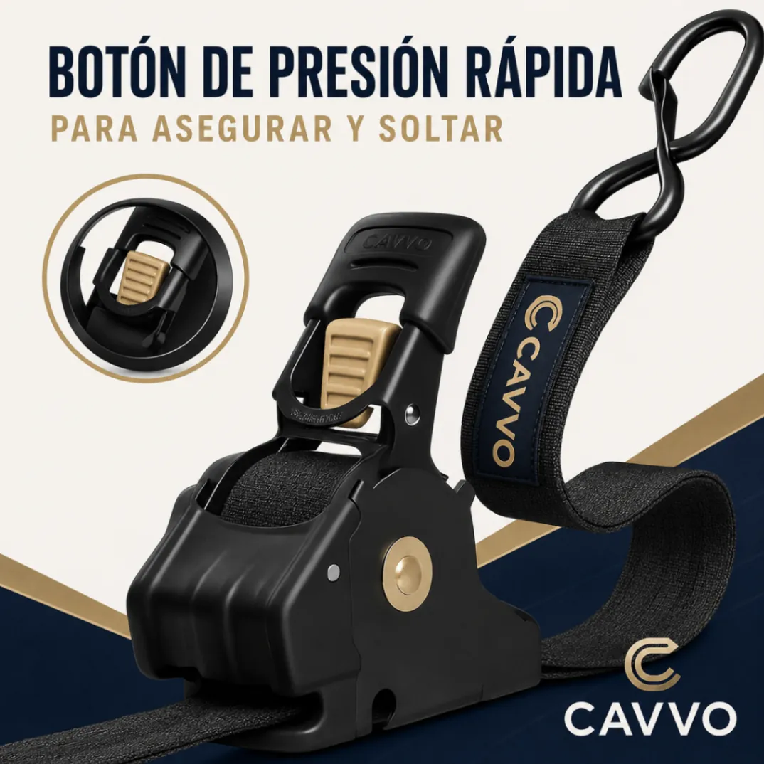 Detalle del botón retráctil